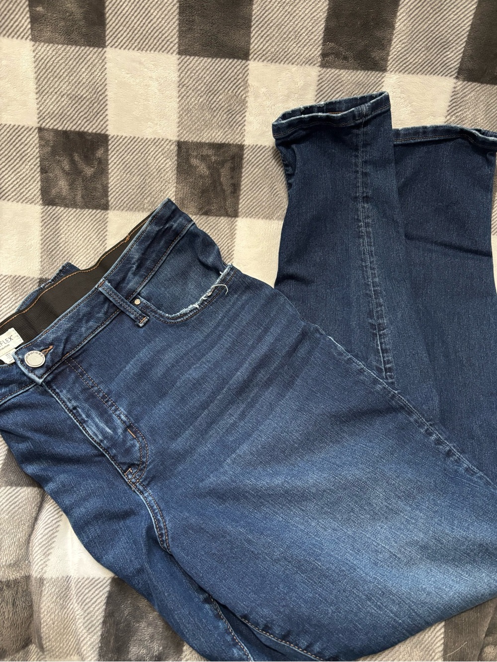 Maurice’s Everflex Dark Blue Women's High-Rise Stretch Jeans
